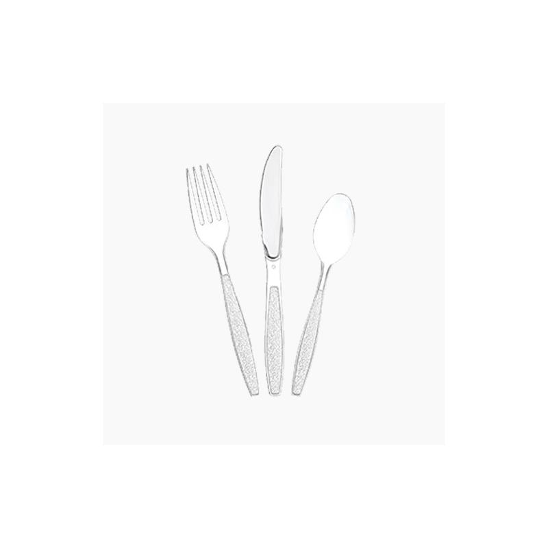 Clear Plastic Fork Premium